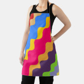 Retro farbenfrohe schiefer Muster Schürze (InSitu)