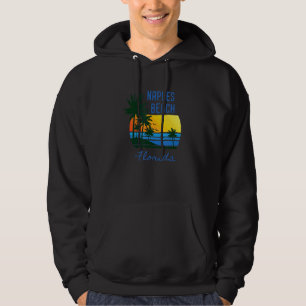 Retro Farbenfrohe Sonnenuntergänge Neapel Florida Hoodie