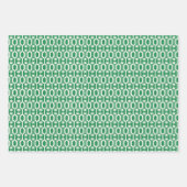 Retro farbenfrohe Streifen, Muster & Schriftart We Geschenkpapier Set (Vorderseite 2)