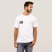 Retro-Farbfernseher T-Shirt (Vorne ganz)