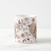 Retro-Farbfloral Kaffeetasse (Mittel)