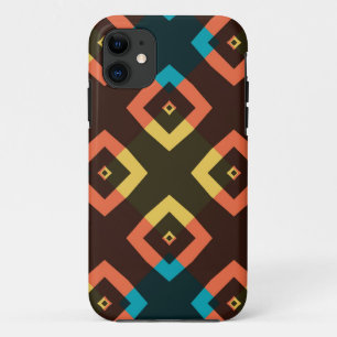 Retro Farbige Argyle Quadrate Case-Mate iPhone Hülle