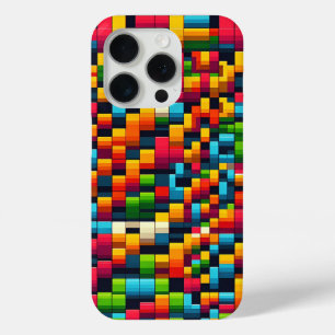 Retro-farbige Block-Mosaik-Handyhülle - Vibrant  Case-Mate iPhone Hülle
