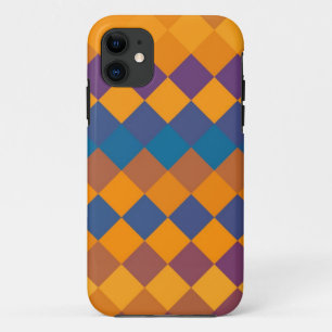 Retro-farbige Diamant nahtlose Grafik Case-Mate iPhone Hülle