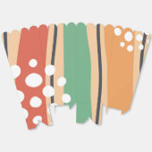 Retro farbige Linienkunst Geschenkschachtel (Ungeklappt)
