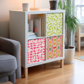 Retro-farbige Umhüllungspapierblätter zum Entwerfe Geschenkpapier Set