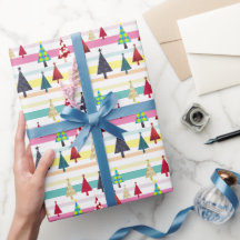 Retro-farbige Weihnachten