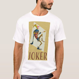 Retro-farbiger tanzender Joker T-Shirt