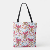 Retro-farbiges Icecream-Design Tasche (Rückseite)