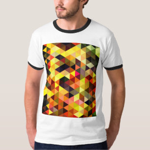 Retro-farbiges Muster der 90er Jahre T-Shirt