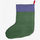 Retro-farbiges Owl Boho Bohemisch Bird Custom Großer Weihnachtsstrumpf (Rückseite)