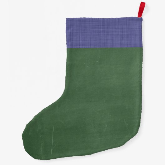 Retro-farbiges Owl Boho Bohemisch Bird Custom Großer Weihnachtsstrumpf (Rückseite)