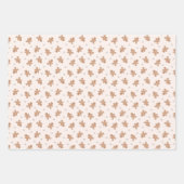 Retro-farbiges Urlaubspapier Geschenkpapier Set (Vorderseite 3)