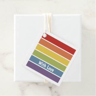 Retro-Farbrückführung Personalisiert mit Liebe-Reg Geschenkanhänger