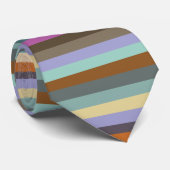Retro-Farbspektrum gestrichen Krawatte (Gerollt)