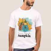 Retro Farm Fresh Pumpkin - Herbst T - Shirt (Vorderseite)