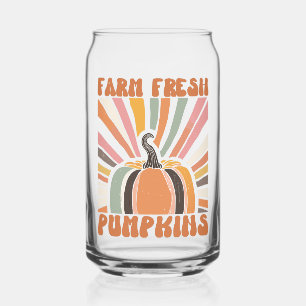 Retro Farm Fresh Pumpkins Dosenglas