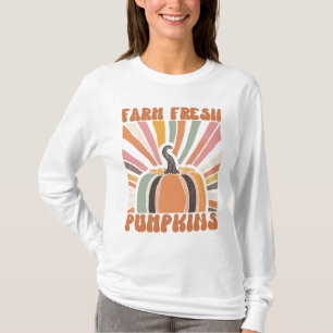 Retro Farm Fresh Pumpkins T-Shirt