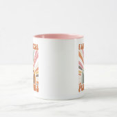 Retro Farm Fresh Pumpkins Tasse (Zentrum)