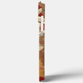 Retro Fashion Floral Background iPhone / iPad Gehä Case-Mate iPhone Hülle (Rückseite / Links)