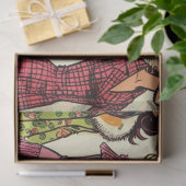Retro Fashion Girls Comic Seidenpapier (Geschenk)