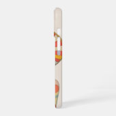 Retro Fashion Glamor Model with Monogram iPhone 16 Hülle (Linke Seite)