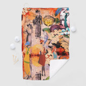 Retro Fashion Ladys Personalisiert Golf Handtuch (Insitu)