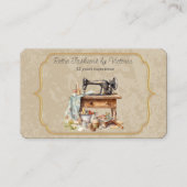 Retro Fashions Seamstress Visitenkarte (Vorderseite)