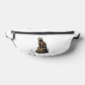 Retro-Faultiergravur-Wildlife-Shirt (3) Bauchtasche (Ablage )