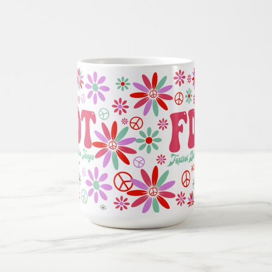 Retro FDT Foxtrot Delta Tango Kaffeetasse (Mittel)