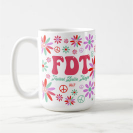 Retro FDT Foxtrot Delta Tango Kaffeetasse
