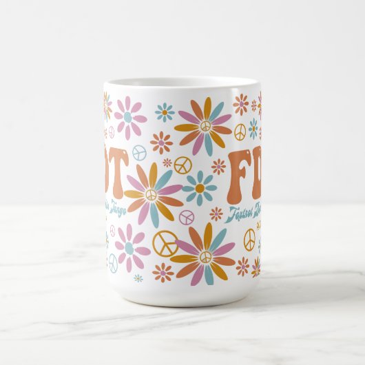 Retro FDT Foxtrot Delta Tango Kaffeetasse (Mittel)