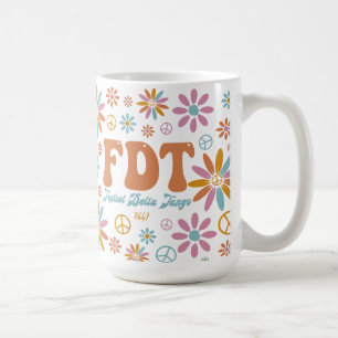 Retro FDT Foxtrot Delta Tango Kaffeetasse