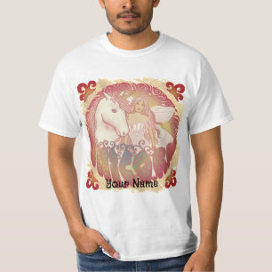 Retro-Feenkunst T-Shirt