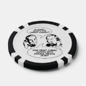 Retro Feminist Spaß Poker Chips (Einzeln)