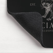 Retro Feral Tante Sozialklub Kindergarten Mousepad (Ecke)