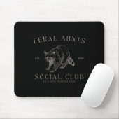 Retro Feral Tante Sozialklub Kindergarten Mousepad (Mit Mouse)