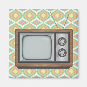 Retro Fernsehen Magnet