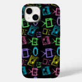 Retro-Fernseher Case-Mate iPhone Hülle (Rückseite)
