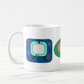 Retro-Fernseher Kaffeetasse (Links)