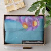 Retro-Fernseher Mitte des Jahrhunderts Dekoupage Seidenpapier (Geschenk)