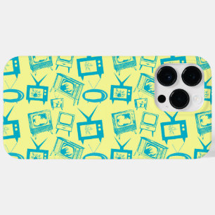 Retro-Fernseher zum Anpassen Case-Mate iPhone 14 Pro Max Hülle