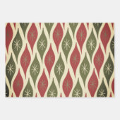 Retro Festival Moon and Stars Geschenkpapier Set (Vorderseite 2)