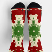 Retro Festive Mandala Socken (Oben)