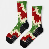 Retro Festive Mandala Socken (Links)