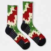 Retro Festive Mandala Socken (Rechts)