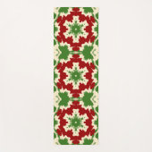 Retro Festive Mandala Yogamatte (Vorderseite)