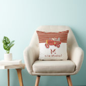 Retro Feuer-Motor-Baby-Jungen-Geschenke des Kissen (Stuhl )