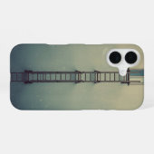Retro-Feuerleitertreppe iPhone 16 Hülle (Rückseite (Horizontal))