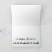 Retro Fiat 500´s Geburtstag Karte (Innenseite)